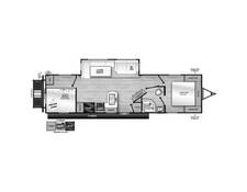2024 Coachmen Catalina Legacy Edition 293TQBSCK Travel Trailer at Kellys RV, Inc. STOCK# 4639B Floor plan Image