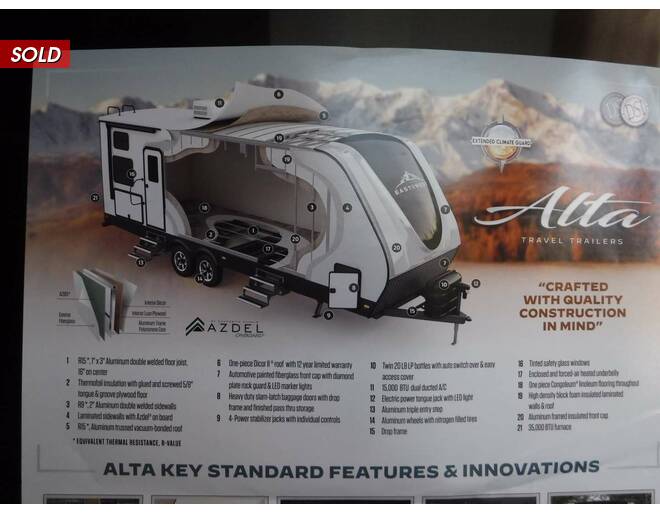 2022 East to West Alta 2100MBH Travel Trailer at Kellys RV, Inc. STOCK# 4418B Photo 18
