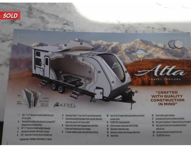 2023 East to West Alta 2850KRL Travel Trailer at Kellys RV, Inc. STOCK# 4464B Photo 21