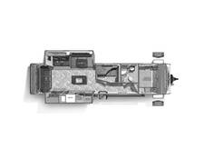 2023 Palomino Puma 32MBDS Travel Trailer at Kellys RV, Inc. STOCK# 4512B Floor plan Image