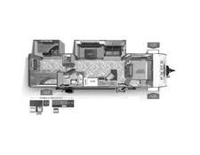 2023 Palomino Puma XLE Lite 31BHSC Travel Trailer at Kellys RV, Inc. STOCK# 4566B Floor plan Image