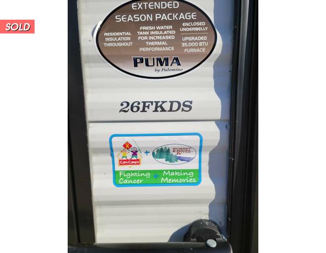 2024 Palomino Puma 26FKDS Travel Trailer at Kellys RV, Inc. STOCK# 4606B Photo 13