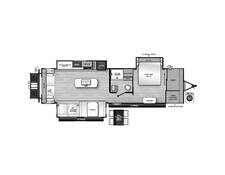 2024 Coachmen Catalina Legacy Edition 313RLTS Travel Trailer at Kellys RV, Inc. STOCK# 4624B Floor plan Image
