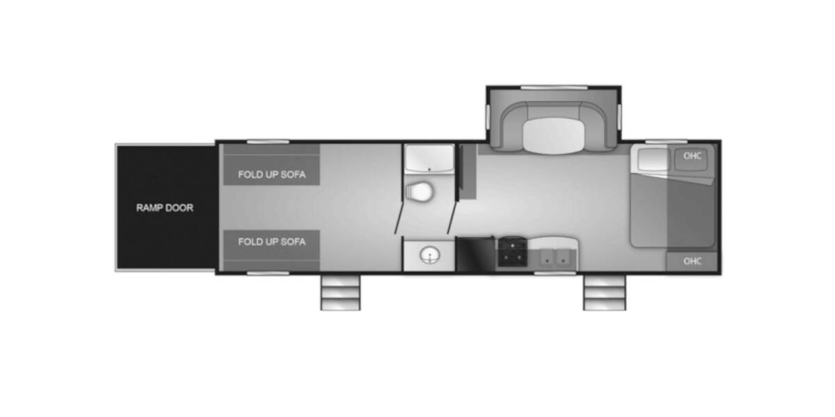 2018 Heartland Prowler 281TH Travel Trailer at Kellys RV, Inc. STOCK# CONSIGN49 Floor plan Layout Photo