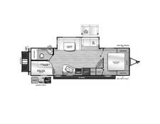 2024 Coachmen Catalina Legacy Edition 263BHSCK Travel Trailer at Kellys RV, Inc. STOCK# 4681B Floor plan Image